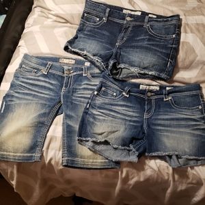 BKE jean shorts